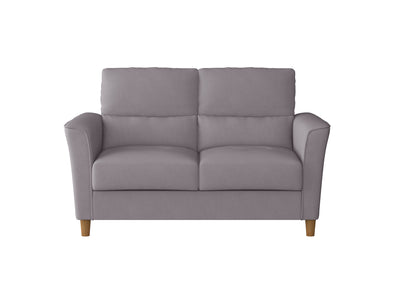 light grey 2 Seater Loveseat and Chair Set, 2 piece Caroline Collection detail image by CorLiving#color_light-grey