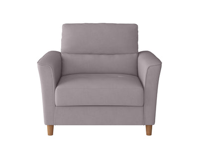 light grey 3 Seat Sofa and Chair Set, 2 piece Caroline Collection detail image by CorLiving#color_light-grey