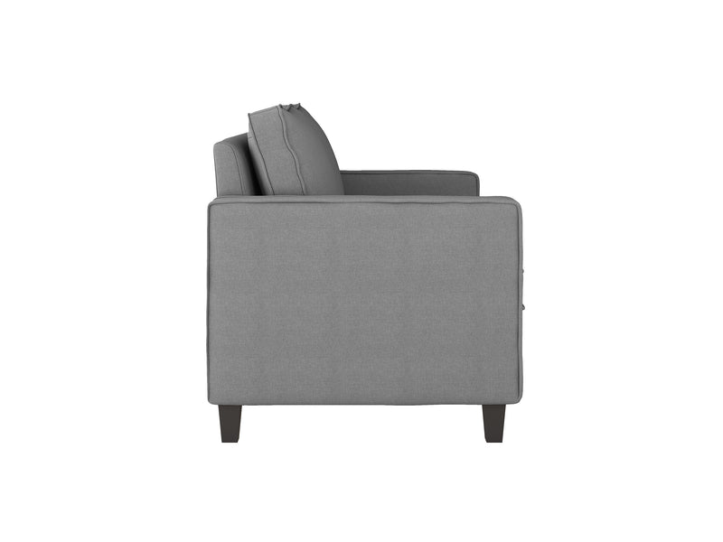 light grey 2 Seater Sofa Loveseat Georgia Collection product image by CorLiving