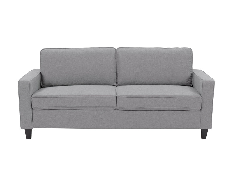 light grey 3 Seater Sofa Georgia Collection product image by CorLiving