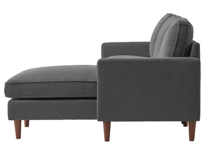 grey Reversible Sectional Sofa Lena Collection product image by CorLiving#color_grey