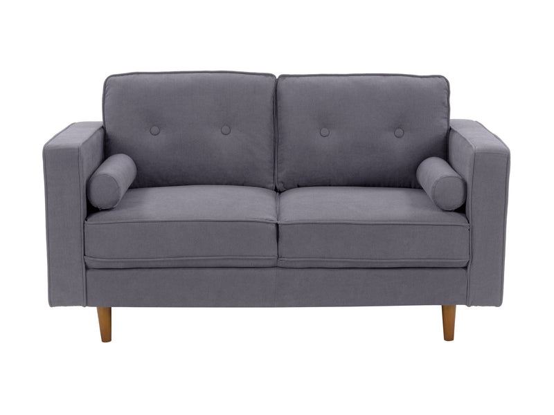 grey 2 Seater Loveseat Sofa Mulberry Collection product image by CorLiving