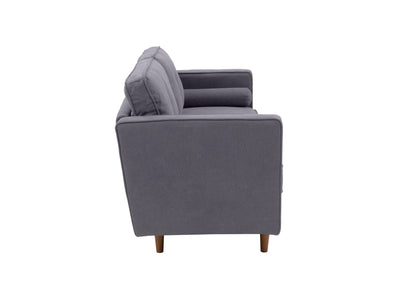 grey 3 Seater Sofa Mulberry Collection product image by CorLiving#color_grey