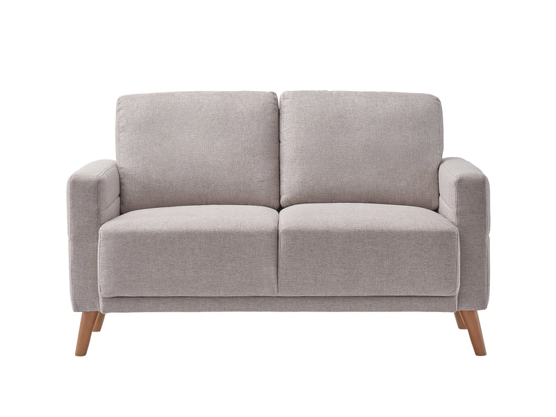 light grey 2 Seat Sofa Loveseat Clara Collection product image by CorLiving