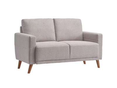 light grey 2 Seat Sofa Loveseat Clara Collection product image by CorLiving#color_clara-light-grey