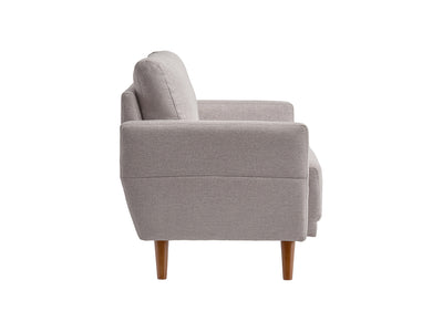 light grey 2 Seat Sofa Loveseat Clara Collection product image by CorLiving#color_clara-light-grey