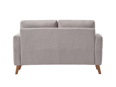 light grey 2 Seat Sofa Loveseat Clara Collection product image by CorLiving#color_clara-light-grey