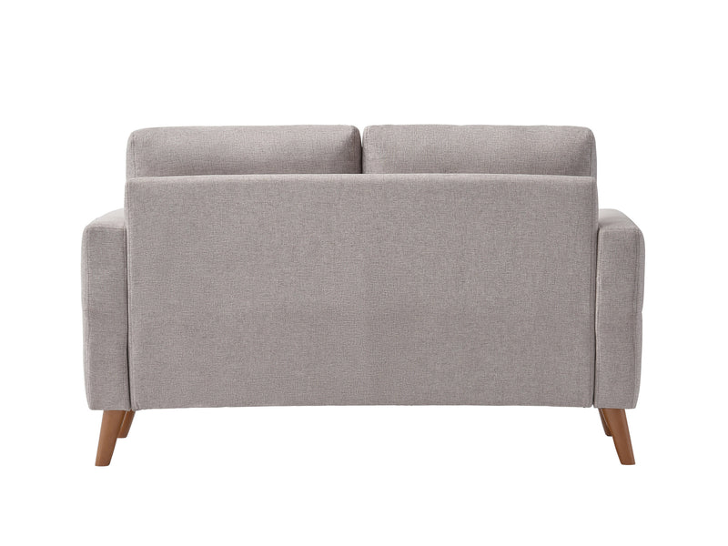 light grey 2 Seat Sofa Loveseat Clara Collection product image by CorLiving