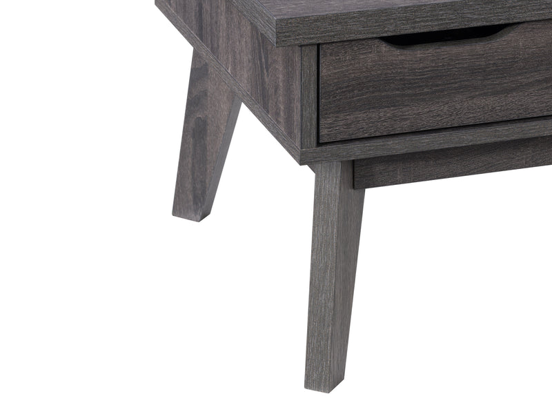 dark grey Mid Century Modern Coffee Table Hollywood Collection detail image by CorLiving