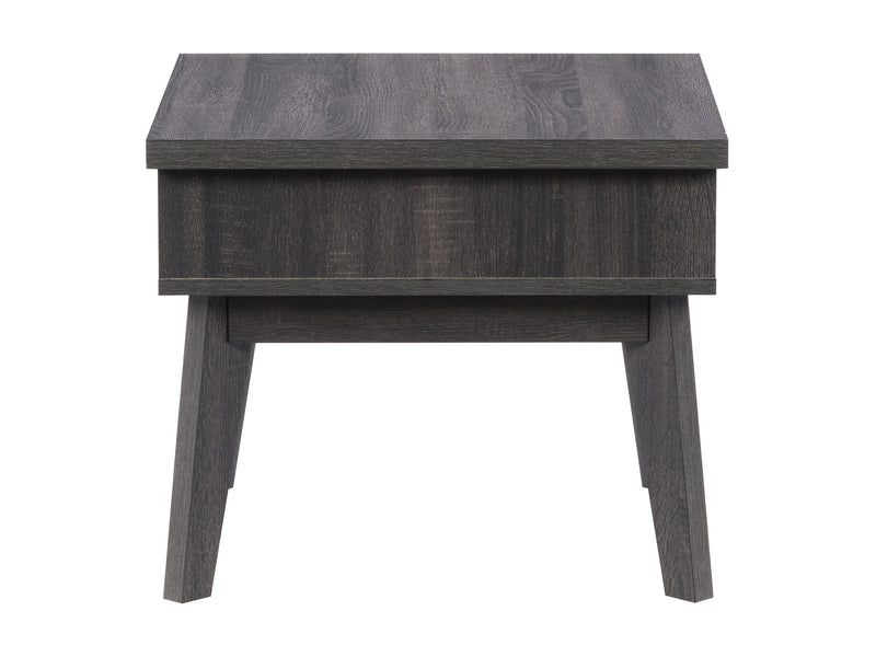dark grey Mid Century End Table Hollywood Collection product image by CorLiving
