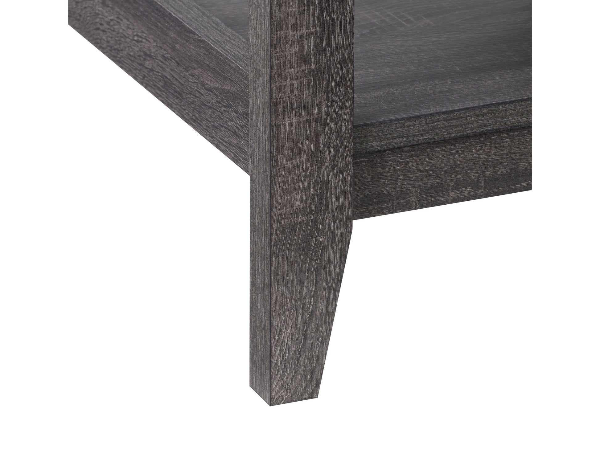 White square side table with natural wood legs, minimalist design, smooth matte finish, and sturdy construction. Ideal for modern living rooms or bedrooms.