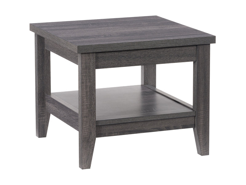 dark grey Square Side Table Hollywood Collection product image by CorLiving