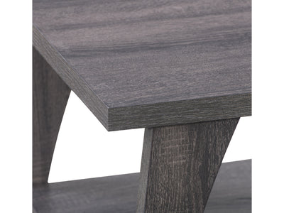 dark grey Two Tier Coffee Table Hollywood Collection detail image by CorLiving#color_dark-grey