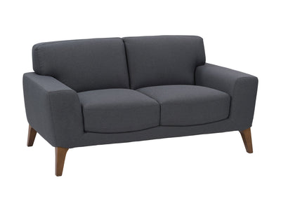 dark grey 2 Seater Sofa Loveseat London Collection product image by CorLiving#color_dark-grey