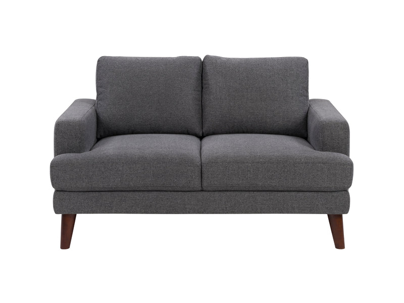dark grey Modern Loveseat Paris Collection product image by CorLiving