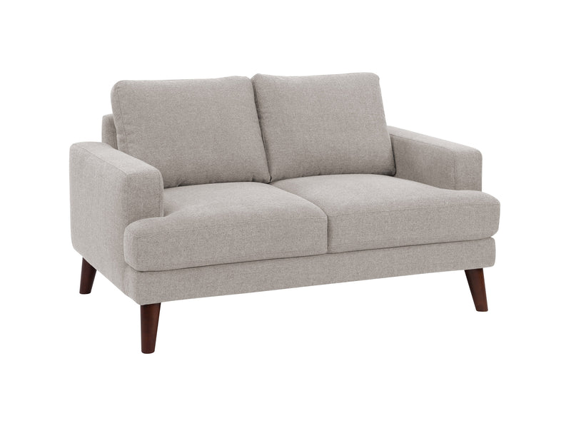 light grey Modern Loveseat Paris Collection product image by CorLiving