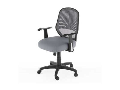 grey Mesh Office Chair Avery Collection product image by CorLiving#color_grey