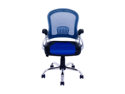 blue Mesh Office Chair Quinn Collection product image by CorLiving#color_blue-3