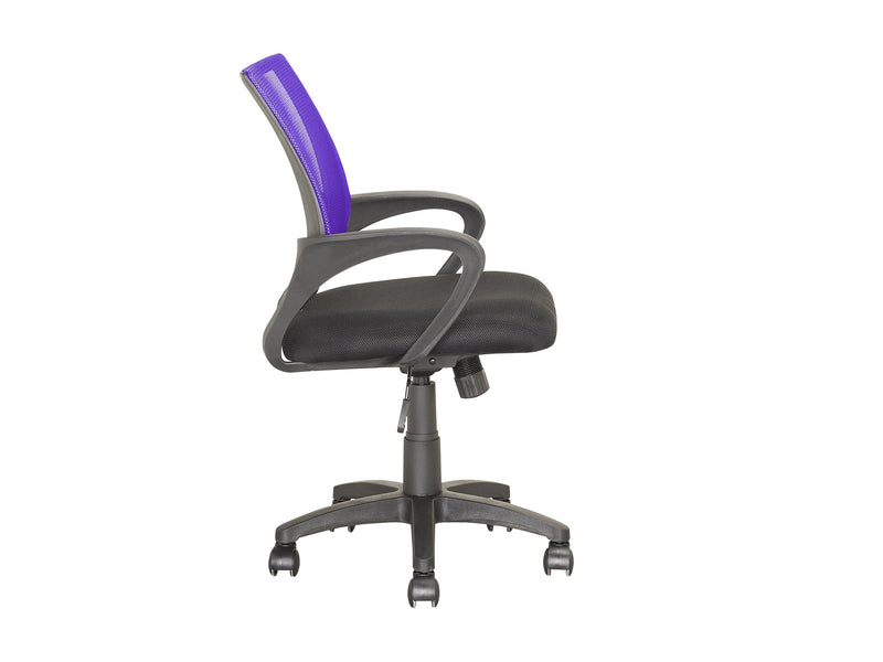 purple Mesh Back Office Chair Jaxon Collection product image by CorLiving