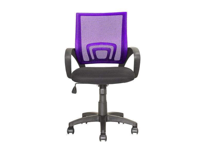 purple Mesh Back Office Chair Jaxon Collection product image by CorLiving
