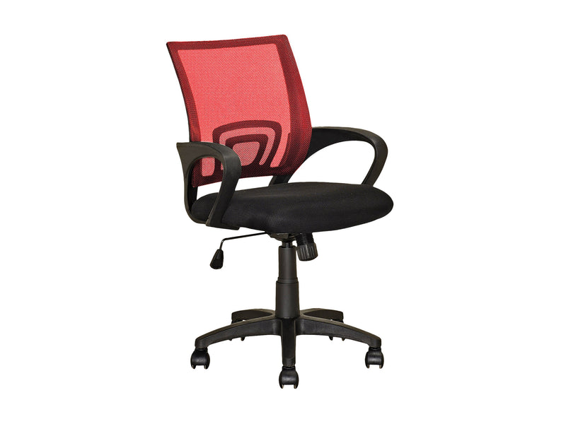 red Mesh Back Office Chair Jaxon Collection product image by CorLiving