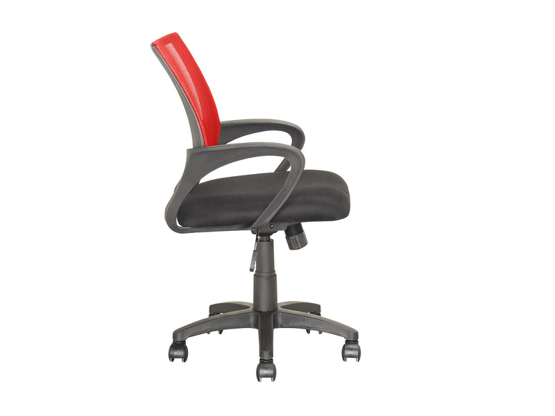 red Mesh Back Office Chair Jaxon Collection product image by CorLiving