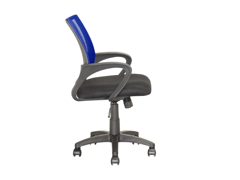 navy blue Mesh Back Office Chair Jaxon Collection product image by CorLiving