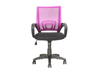 pink Mesh Back Office Chair Jaxon Collection product image by CorLiving#color_pink
