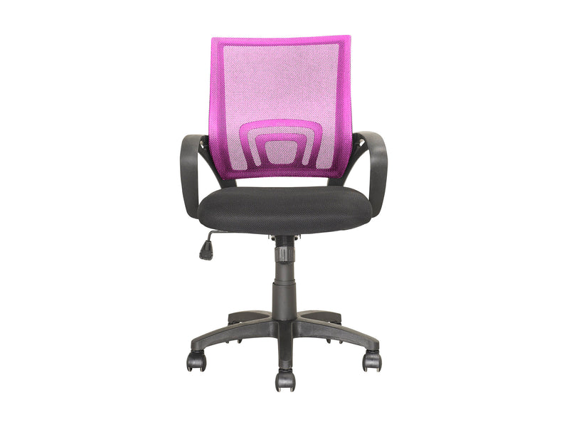 pink Mesh Back Office Chair Jaxon Collection product image by CorLiving
