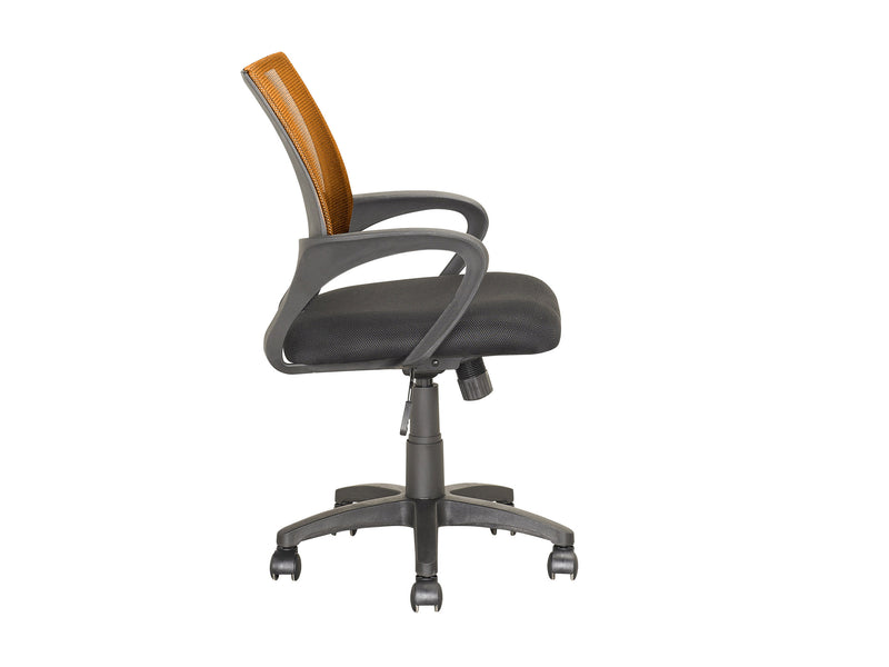 orange Mesh Back Office Chair Jaxon Collection product image by CorLiving