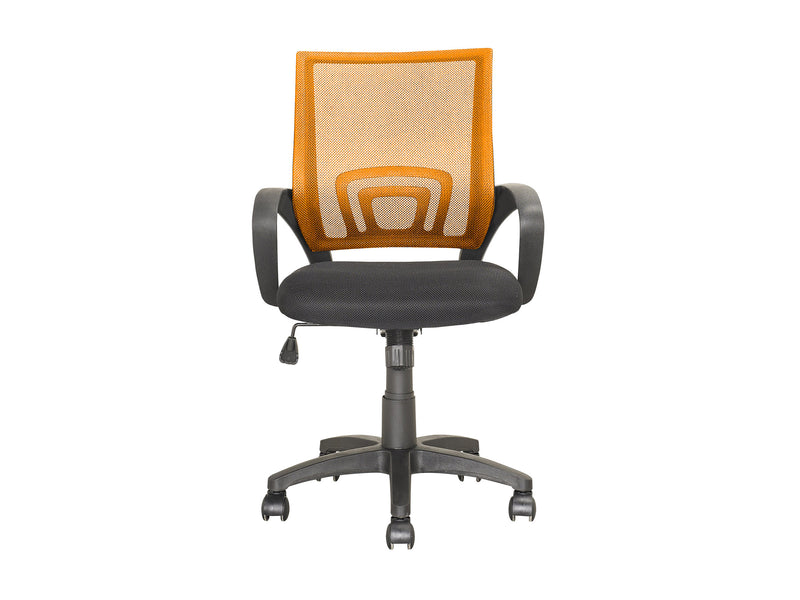 orange Mesh Back Office Chair Jaxon Collection product image by CorLiving