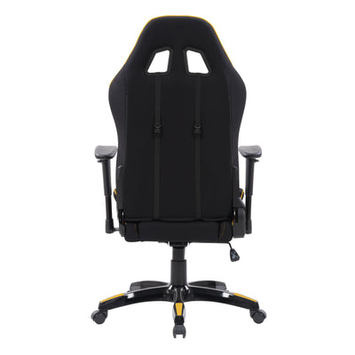 black and yellow Ergonomic Gaming Chair Workspace Collection product image by CorLiving#color_black-and-yellow