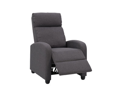 dark grey Push Back Recliner Ophelia Collection product image by CorLiving#color_dark-grey