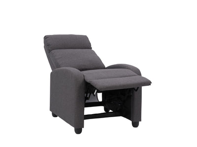 dark grey Push Back Recliner Ophelia Collection product image by CorLiving#color_dark-grey