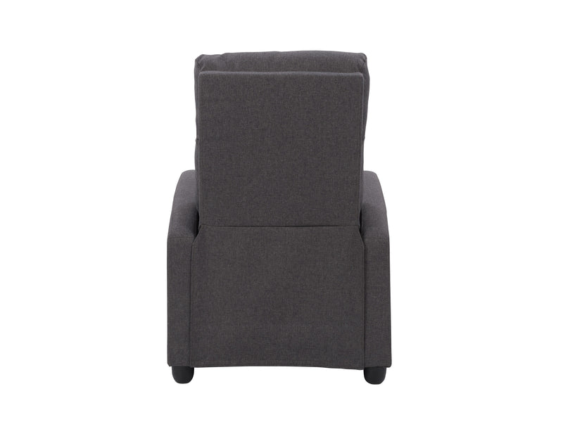 dark grey Push Back Recliner Ophelia Collection product image by CorLiving