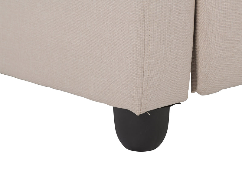 beige Push Back Recliner Ophelia Collection detail image by CorLiving