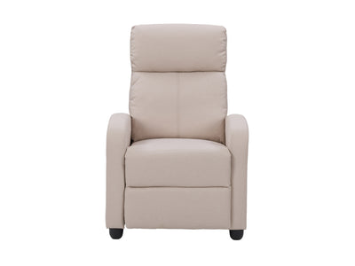 beige Push Back Recliner Ophelia Collection product image by CorLiving#color_beige