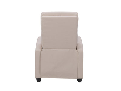 beige Push Back Recliner Ophelia Collection product image by CorLiving#color_beige