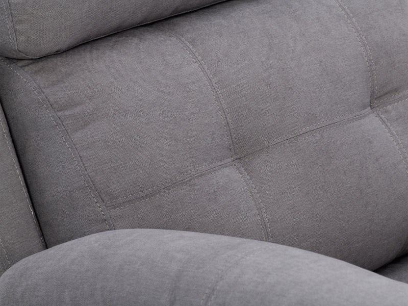 grey 2 Seater Recliner Sofa Oren Collection detail image by CorLiving