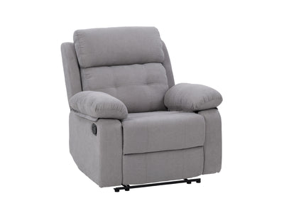 light grey Extra Wide Recliner Oren Collection product image by CorLiving#color_light-grey