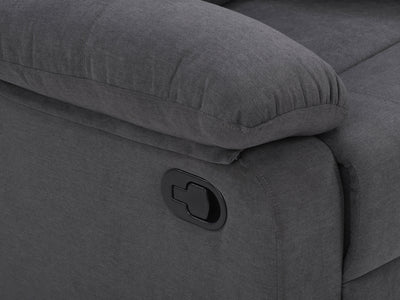 dark grey 2 Seater Recliner Sofa Oren Collection detail image by CorLiving#color_dark-grey