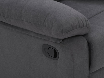 dark grey 3 Seater Recliner Sofa Oren Collection detail image by CorLiving#color_dark-grey