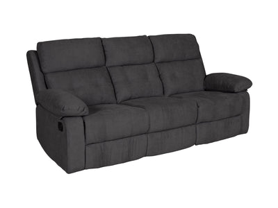 dark grey 3 Seater Recliner Sofa Oren Collection product image by CorLiving#color_dark-grey