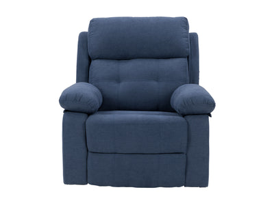 blue Extra Wide Recliner Oren Collection product image by CorLiving#color_blue