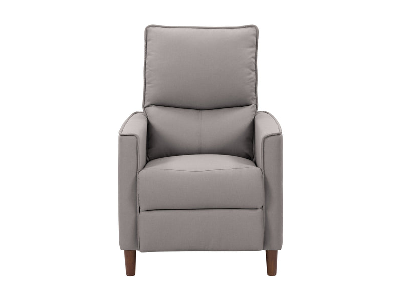 light grey Mid Century Recliner Alder Collection product image by CorLiving