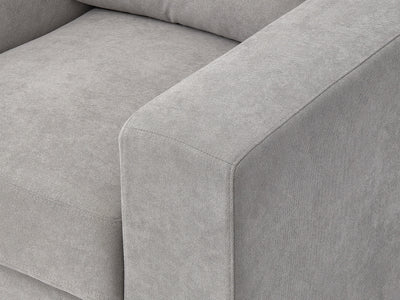 light grey Grey Accent Chair Lyon Collection detail image by CorLiving#color_lyon-light-grey