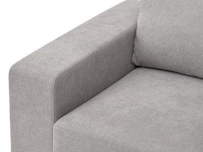 light grey 2 Seater Sofa Loveseat Lyon Collection detail image by CorLiving#color_light-grey