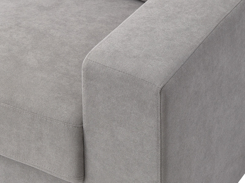 light grey 2 Seater Sofa Loveseat Lyon Collection detail image by CorLiving