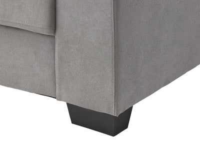 light grey 2 Seater Sofa Loveseat Lyon Collection detail image by CorLiving#color_light-grey