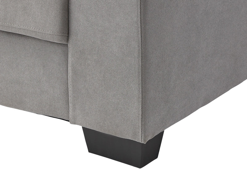light grey 2 Seater Sofa Loveseat Lyon Collection detail image by CorLiving